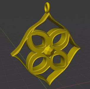 Lover Sufi Flower Necklace Pendant 3