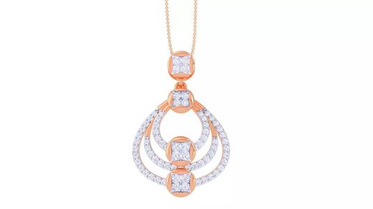 High Jewelry Pendant Earrings Set 3dm stl obj mtl gltf glb