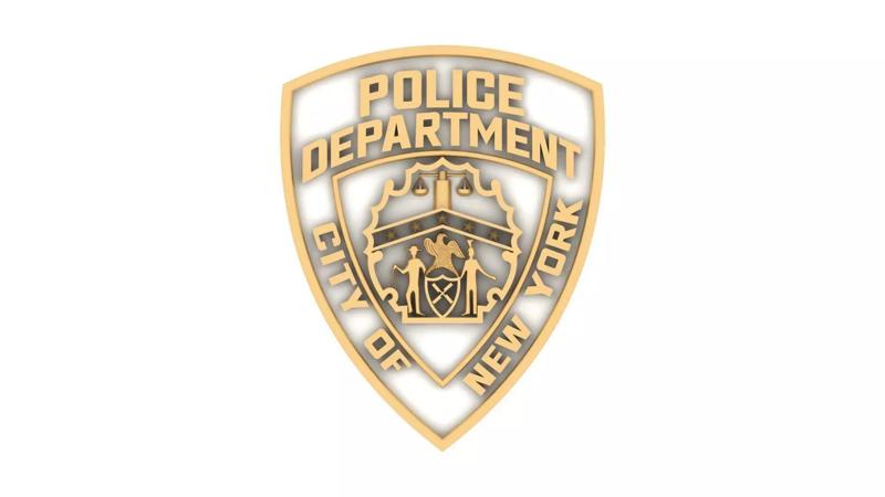 Elite NYPD Police Badge Gold Pendant