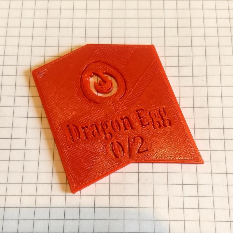 MTG 0/2 DragonEgg Token