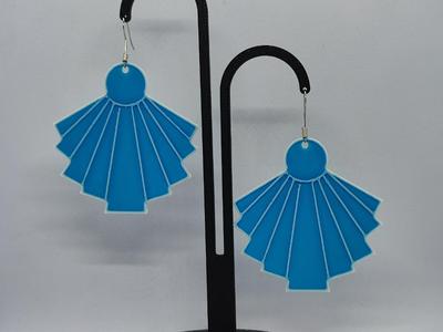 Blue Wave Earrings