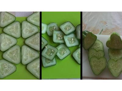 Fruit mold (triangle, square, heart)