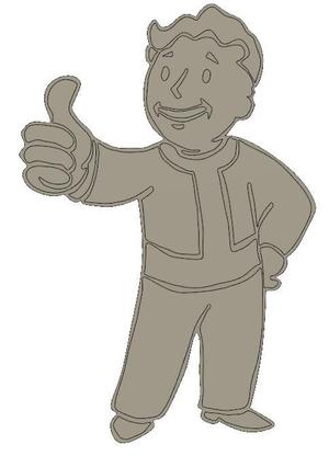 fallout boy (badge)