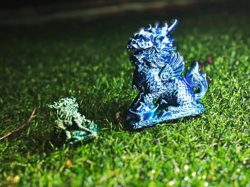 Lucky Kirin for Wealth and Prosperity