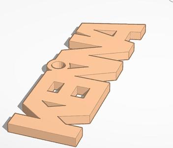 kennas cool key chain