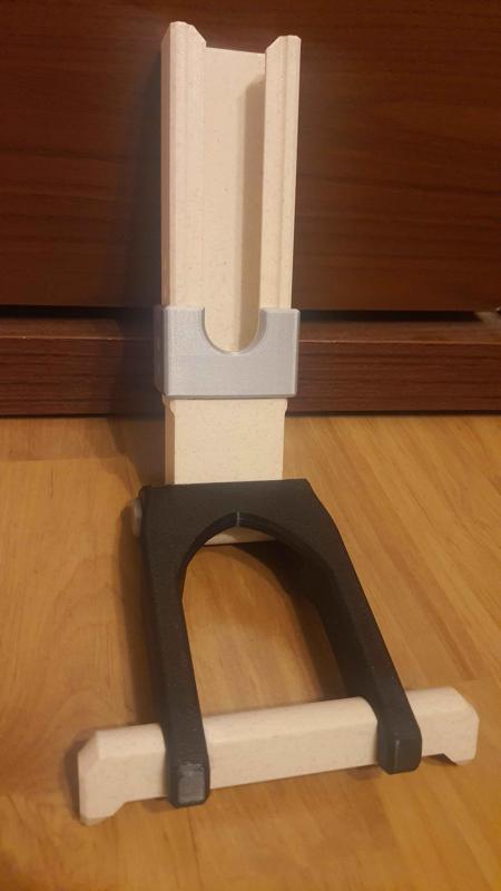 MTB Bike stand, separated parts