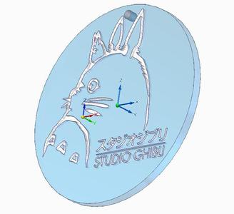 Ghibli logo Keychain