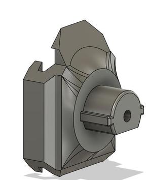 Airsoft Scorpion Evo M4 Stock Adapter