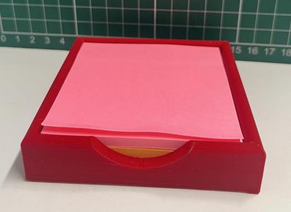 Post it note tray