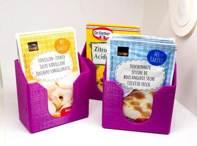 Storage of baking utensils