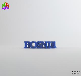 Text Flip - Bosnia