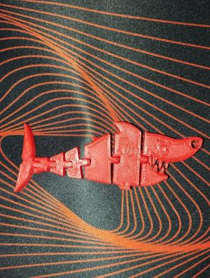 FLEXI SHARK KEYCHAIN