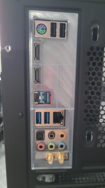 ASRock Fatal1ty AB350 Gaming-ITX/ac IO shield