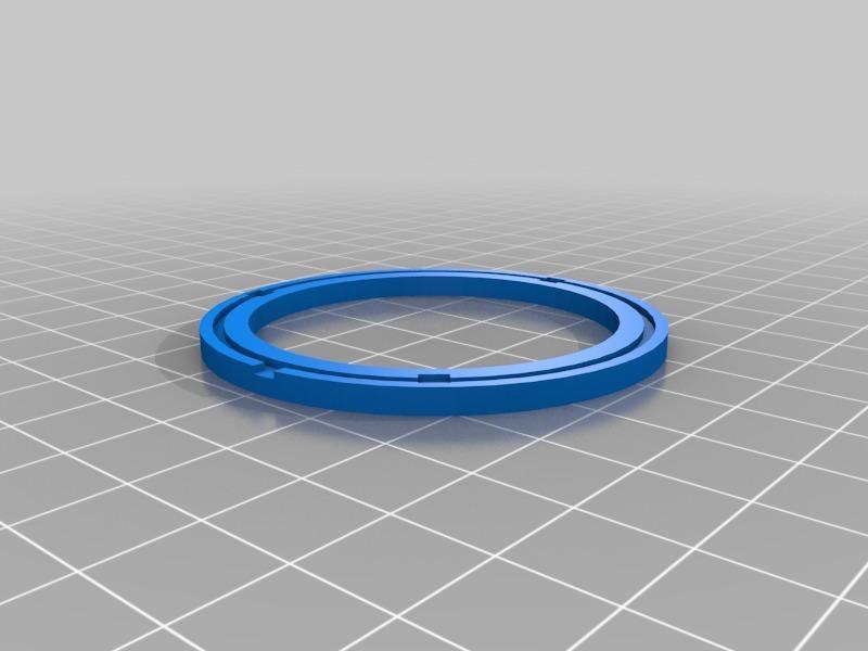 Monoprice Delta Mini Effector add on ring for LED