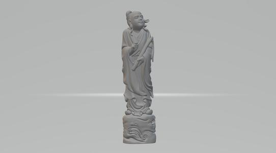 Chinese Scholar 3D Model 3D print model