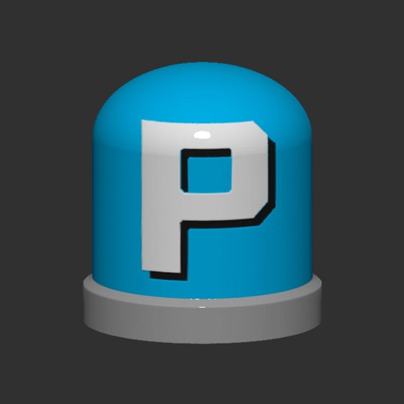 P Switch Button