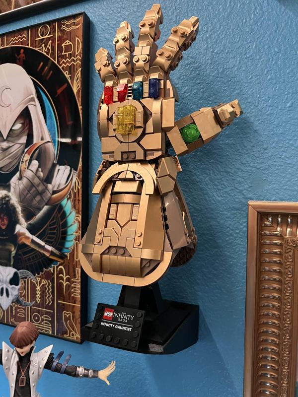 LEGO Infinity Gauntlet Wall Mount