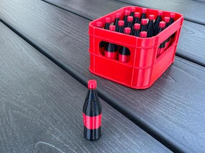 Miniature Beverage Bottle