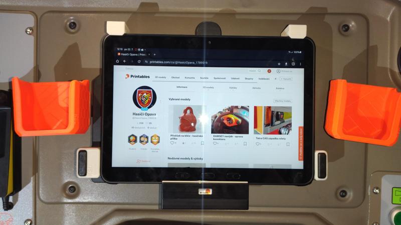 Ventilace Brodit + Galaxy Tab Active