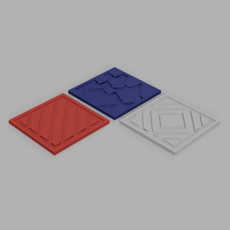 simple drink coaster model