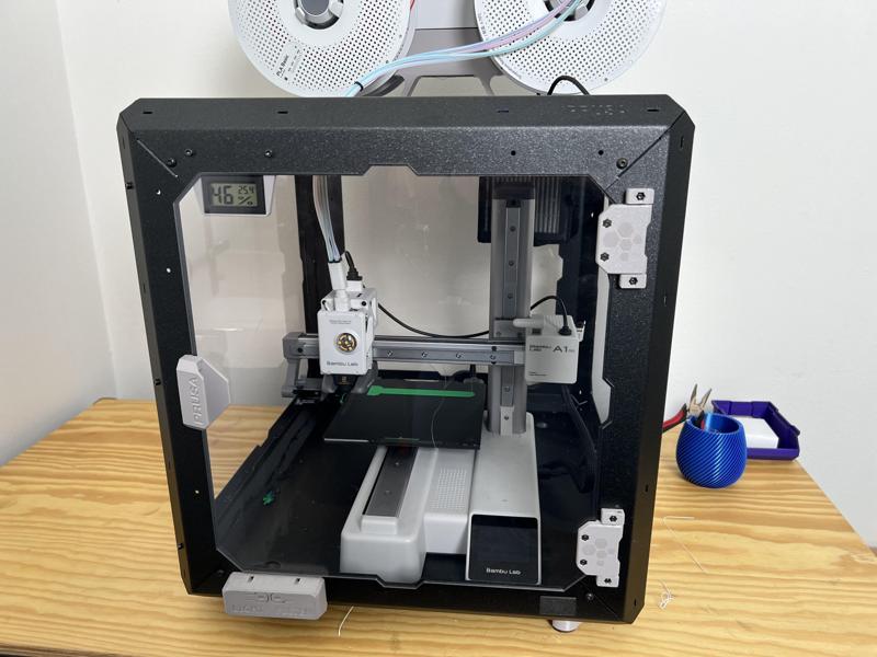 BambuLab A1 mini mod for the Prusa MINI Enclosure