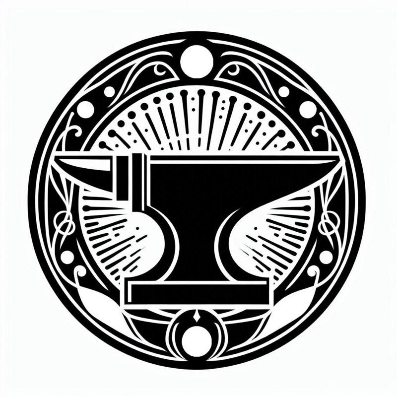 Blacksmith pendant 5 (2 colours)