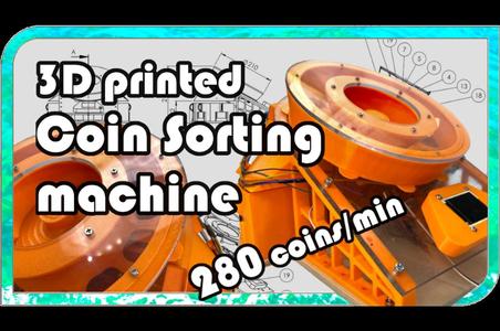 3D printed Coin Sorter