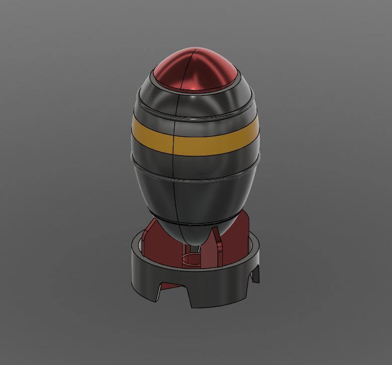 Mini Fallout Nuke Bomb Storage