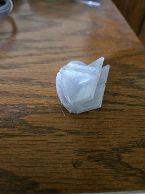 Wire cube connector to add shelf