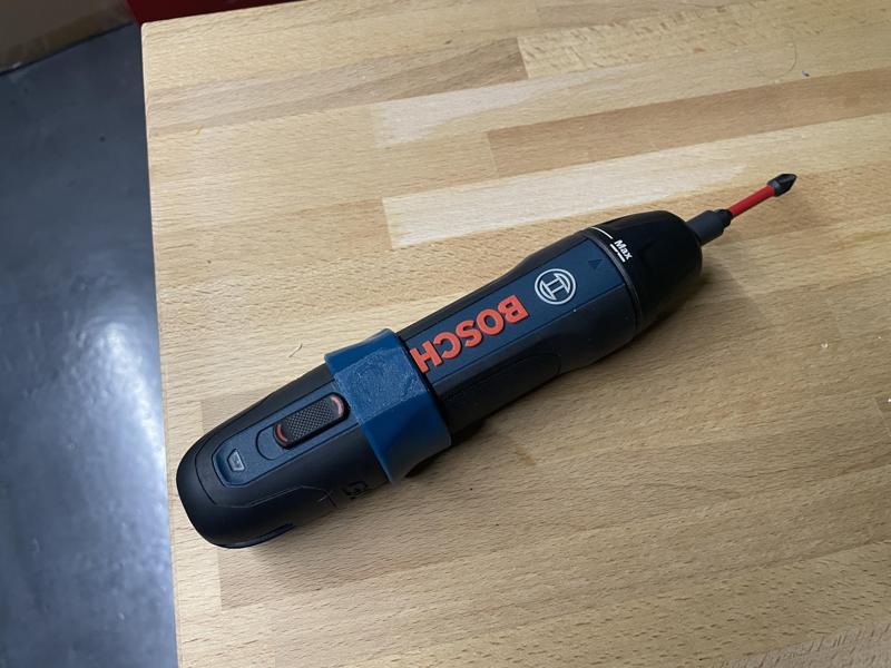 Bosch Go Cordless Screwdriver trigger guard