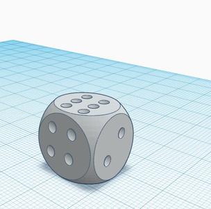 Simple Dotted Dice