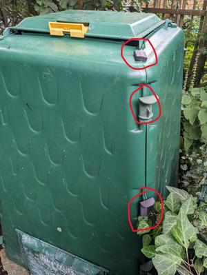 Juwel composter Replacement clips / Juwel Schnellkomposter Ersatzklammern