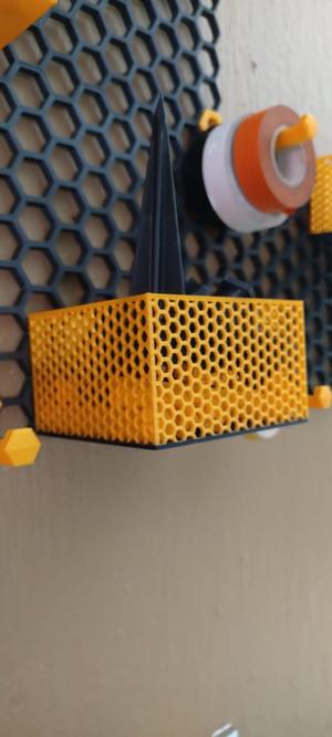 HSW Large honeycomb basket 100x100x63mm