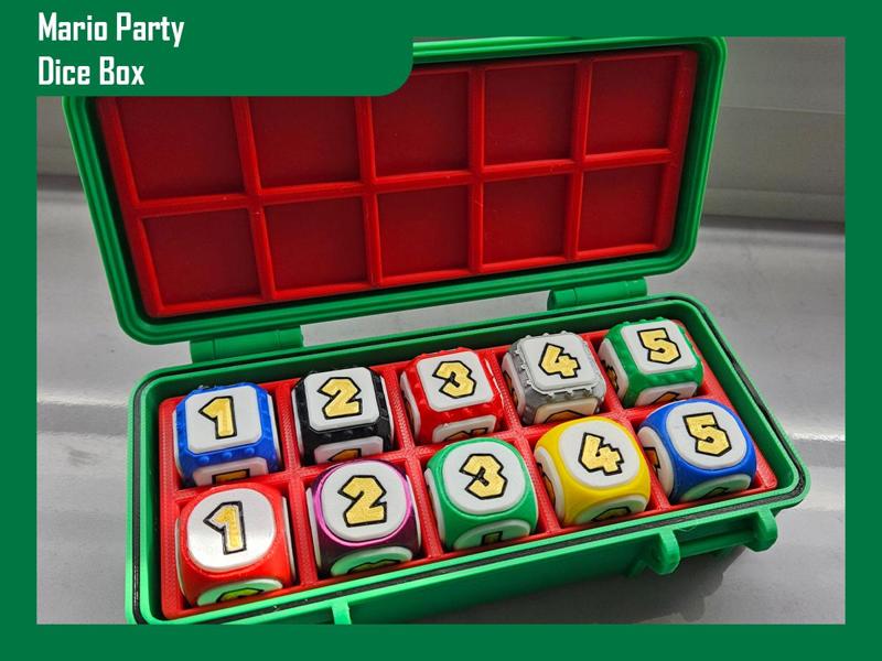 Mario Party Dice Box