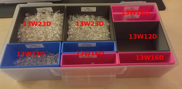 LUX Tools assortment magazine large drawer inserts