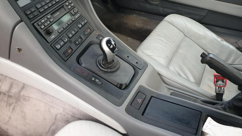 BMW E31 RHD Gear Lever Cover