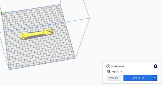 Fork and spoon Butterfly Knife