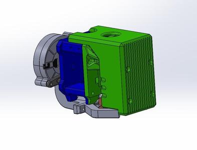 Fan duct for stock x carridge FabioMod