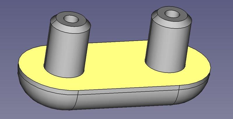 SP563 countre plate for Adria caravan
