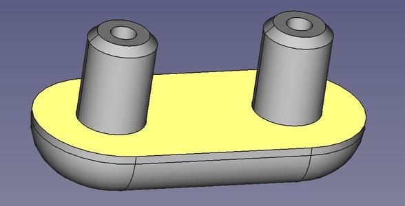 SP563 countre plate for Adria caravan