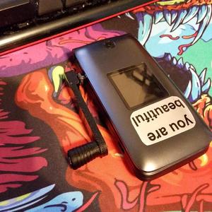 Charging Crank For Dumbphones (Also Doesn't Work on Smartphones)