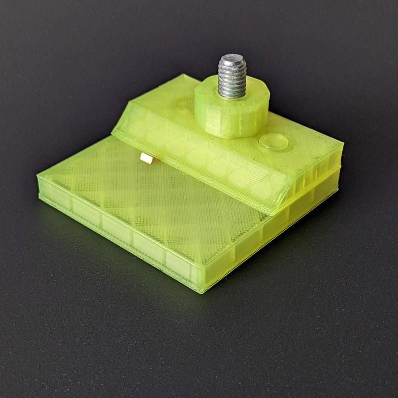 Simple bending tool for photo etched parts