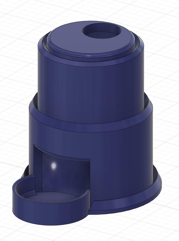 Futuristic Dice Tower