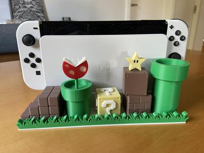 Nintendo Switch OLED Docking Station Super Mario