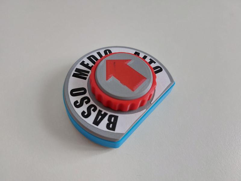 fidget clicky wheel - improved gear and round indicator