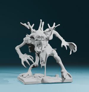 Ghoul Skeleton Miniature