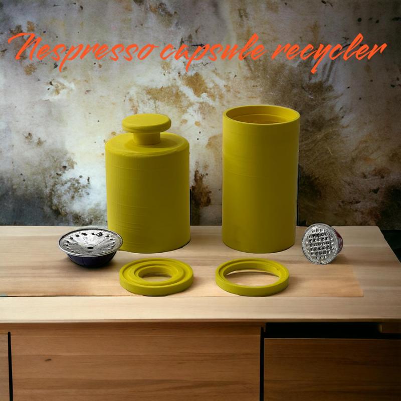 Nespresso capsule recycler