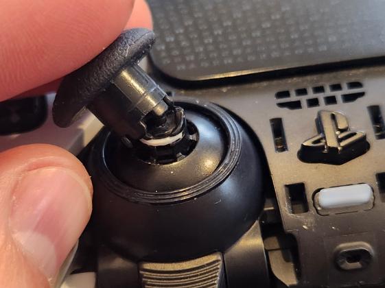 Playstation controller thumbstick clip