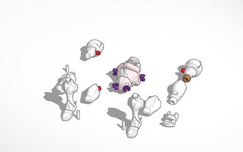 Samus aran articulated tinkercad action figure