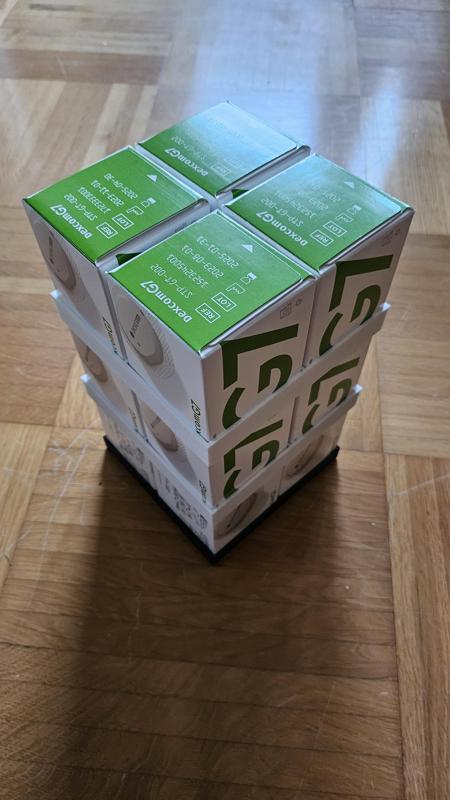 Stackable DexCom G7 Tray